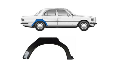 Segment reparatie aripa spate Mercedes Clasa S (W116), 08.1972-09.1980, partea Dreapta, Aftermarket
