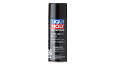 Spray lubrifiere lant motocicleta Liqui Moly Racing Alb, 400ml