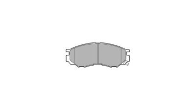 Set placute frana Delphi LP1010, parte montare : Punte Fata