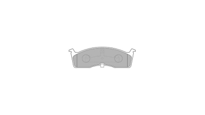 Set placute frana Delphi LP1532, parte montare : Punte Fata