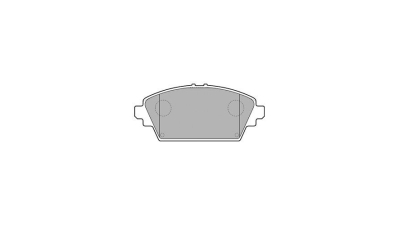 Set placute frana Delphi LP1732, parte montare : Punte Fata