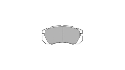 Set placute frana Delphi LP930, parte montare : Punte Fata
