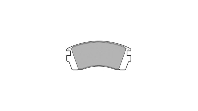 Set placute frana Delphi LP952, parte montare : Punte Fata