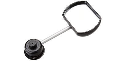 Oglinda exterioara auto auxiliara atasabila cu ventuza , lungime brat 11 cm, sticla plana 