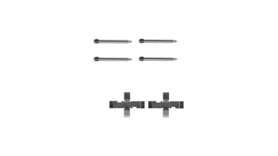 Set accesorii placute frana Delphi LX0095, parte montare : Punte Spate