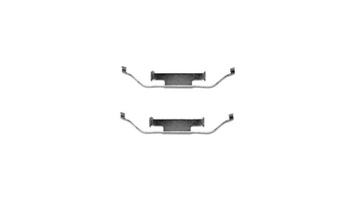 Set accesorii placute frana Delphi LX0136, parte montare : Punte Spate