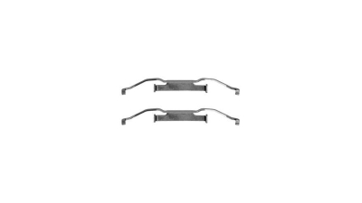 Set accesorii placute frana Delphi LX0153, parte montare : Punte Fata