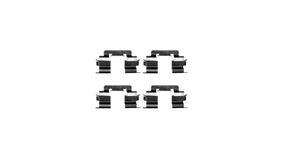 Set accesorii placute frana Delphi LX0311, parte montare : Punte Fata