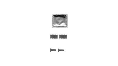 Set accesorii reparatie etrier frana Delphi LX0327, Fata