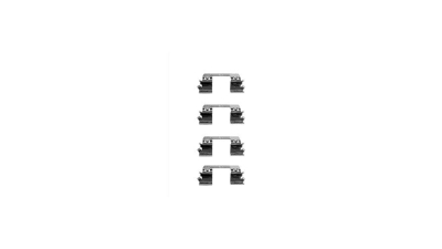 Set accesorii placute frana Delphi LX0336, parte montare : Punte Fata