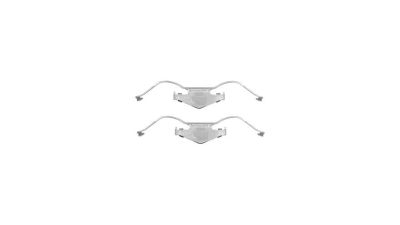 Set accesorii placute frana Delphi LX0353, parte montare : Punte Fata