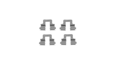 Set accesorii placute frana Delphi LX0379, parte montare : Punte Spate