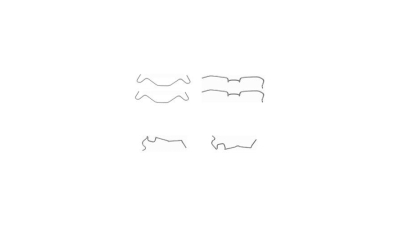 Set accesorii placute frana Delphi LX0402, parte montare : Punte Fata