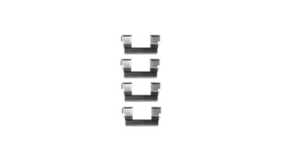 Set accesorii placute frana Delphi LX0466, parte montare : Punte Fata