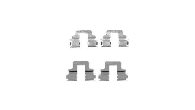 Set accesorii placute frana Delphi LX0480, parte montare : Punte Spate