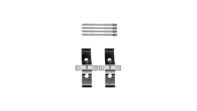 Set accesorii placute frana Delphi LX0548, parte montare : Punte Fata