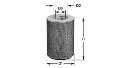 Filtru aer Clean Filters MA539 Mercedes-Benz Lk/Ln2 Trade Caroserie Trade Platou / Sasiu Mb-Trac Daily 2 Caroserie Inchisa/Combi Daily 2 Platou / Sasiu Daily 2 Bus Daily 2 Autobasculanta Mk