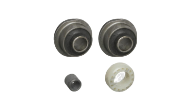Set bucse brat suspensie roata fata Mercedes Clasa A (W169), 09.2004-06.2012, Clasa B (W245), 03.2005-11.2011, partea Stanga , Dreapta, Inferior, marca Teknorot, 169 333 00 14,  1693300707*