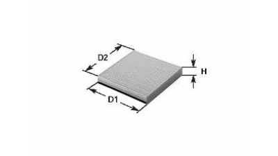 Filtru polen Clean Filters NC2345 Vw Crafter 30-35 Bus (2E) Sprinter 5-T Platou / Sasiu (906) Sprinter 5-T Caroserie (906) Crafter 30-50 Caroserie (2E) Sprinter 3-T Caroserie (906) Crafter 30-50 Plato
