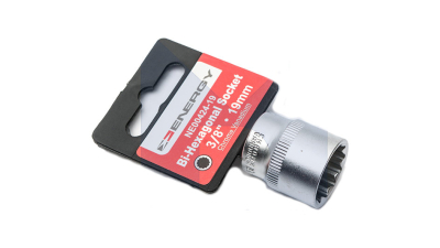 Cap cheie tubulara Energy BiHexagonal 3/8 19mm 