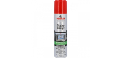 Solutie tip spuma curatare ecrane, display NIGRIN 75ml, pentru navigație, afișaje radio și telefon mobil, ecrane LCD și TFT.