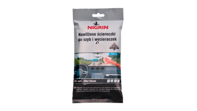Servetele curatare geamuri Nigrin , 25 buc, 20x15 cm