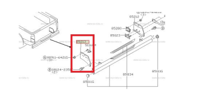 Suport Bara Stanga 852133s310 Nissan 852133S310
