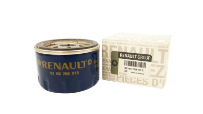 Filtru ulei OE Renault 8200768913 pentru Dacia Logan 1.5dci, Dokker, Sandero, Duster, Lodgy 1.6, Solenza 1.9d, 1304 Papuc 1.9 Diesel , R19, R21, Clio, Espace, Grand Scenic, Megane, Kangoo, Laguna,