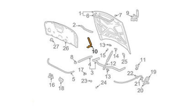 Balama Dreapta - O.E. Oe 91 L 4B3823302B