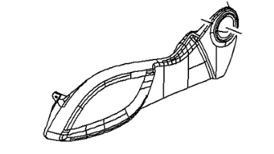 Acoperire Opel 13257086