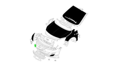 Capac Carlig Remorcare- - O.E. Opel 13264405