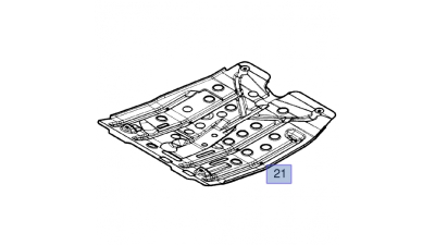 Scut Motor Tabla -O.E. Opel 13362604