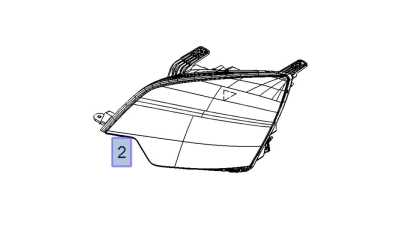 Far Dreapta Xenon -O.E. Opel 20839665