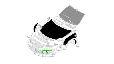 Grila Dreapta Bara Fata -O.E. Opel 23163769