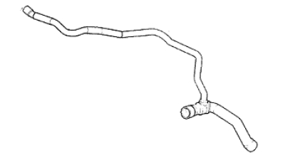 Furtun Radiator Dreapta - Ag - O.E. Opel 24457192