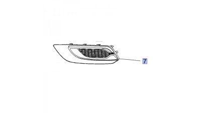 Grila Dreapta Bara Fata Opel 39099479