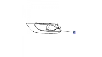 Rama Proiector Stanga Opel 39099481