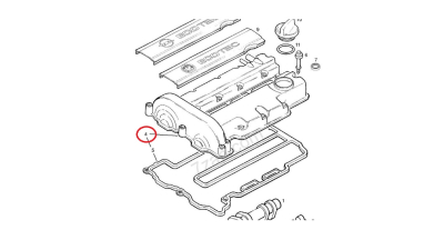Capac Tacheti Cu Garnitura -O.E. Opel 55351461