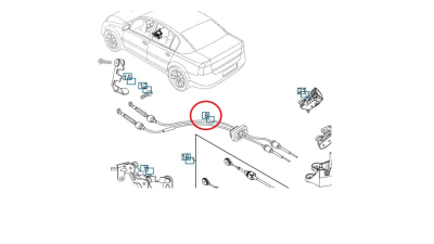 Set Cabluri Timonerie Opel 55353815