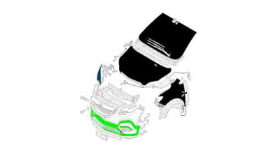 Bara Fata Inferioara Opel 95299467