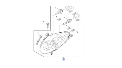 Far Stanga -O.E. Opel 95526869