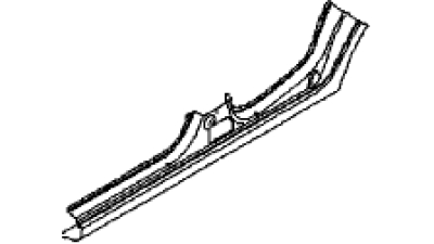 Prag Lateral Dreapta Opel 96410763