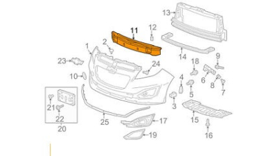 Absorber Soc Bara Fata Opel 96686589