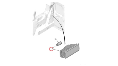 Lampa Portbagaj Peugeot 6362N6