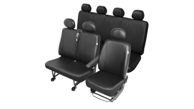 Huse scaune auto Practical pentru Fiat Ducato, Mercedes Sprinter, Peugeot Boxer, Renault Master 2009-, 4+2+1, set huse auto VAN