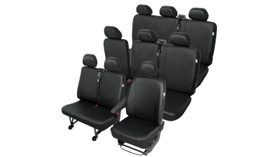 Huse scaune auto Practical pentru Renault Trafic 2001-2014, Opel Vivaro 2001-2014, Nissan Primastar, 3+3+2+1, set huse auto VAN