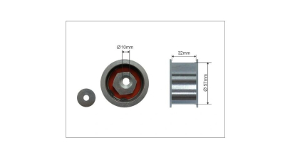 Rola ghidare curea distributie Opel Calibra A (85), Omega B, Sintra, Vectra A (86, 87), Vectra B (36); Saab 9-5 (Ys3e), 900 2, 9000