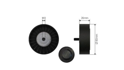 Rola Intinzator , Aftermarket RC500073