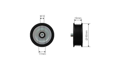Rola intinzator curea transmisie , Aftermarket RC500095