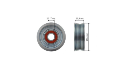 Rola intinzator curea transmisie Aftermarket RC500388